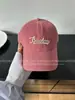 Gorra de Béisbol Rosa Frambuesa Banlicat para Mujer, Circunferencia de Cabeza Grande, Visera Suave, Estilo Coreano, Hace que la Cara se Vea Más Pequeña