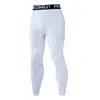 Pantalones de Compresión Deportivos Transfronterizos Alta Elasticidad para Hombre Secado Rápido para Correr Fitness Pantalones Largos de Colores Pantalones de Compresión Entrenamiento Baloncesto Fútbol