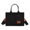 Bolso de lona cruzado, bolso bandolera, maletín portátil para mujer, bolso de mano para negocios, bolso para documentos A4, bolso para estudiantes.