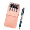 Estuche de Cuero Multicolor para Bolígrafos de Enfermera en Stock, Portabolígrafos Portátil para Bolsillos de Bata Blanca, Almacenamiento de Bolígrafos para Bolsillos de Camisa