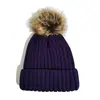 Gorro de Punto de Satén Elástico Sedoso para Peinado Protector Europeo y Americano Gorro de Lana Transfronterizo Suelto y Cálido para Mujer