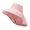 Sombrilla Protectora UV Cubre Rostro Chal Grande Protección Solar A prueba de Viento Sombrilla para Ciclismo Versátil Sombrero de Pescador Sombrero Chal de Verano para Mujer