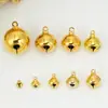 Campana de Plata para Mascota Gato y Perro Doble Campana con Colgante de Anillo Hecho a Mano DIY Cobre Campana Redonda Colgante de Joyería