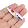 Señuelo para Pesca en Barco de Aguas Profundas Slow Jigging, Señuelo de Hundimiento Lento, Señuelo Luminoso de Lanzamiento Largo 40g 60g 80g