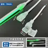 Fita de LED à Prova d'Água Revestida de Borracha 12V/24V/220V com Fiação Frontal 6*12mm Fita de Luz Neon Sem Conector de Solda ou Perfuração