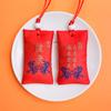 Saco de Bênção Estilo Antigo Chinês Bolsa Vazia Bolsa Portátil da Paz Bolsa Amuleto para Pendurar no Pescoço Pequena Bolsa da Sorte Pingente de Saco