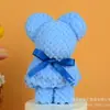 Toalla a Cuadros de Piña de Recuerdo, Toalla de Oso, Regalo de Agradecimiento de Boda, Evento Festivo, Regalo de Cumpleaños de Inauguración