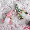 Zonghong Adornos Creativos de Figuritas de Madera Transfronterizos Duende Navideño Jardín Micro Paisaje Artesanía Adornos
