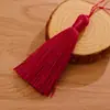 8cm Curto Robusto Borla Vertical Seda de Gelo Borla Marcador de Página Pen Drive Roupas Pingente Sachê Sachê Pingente Fabricante Atacado