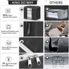 Saco de Armazenamento de Colcha de Algodão Transfronteiriço Amazon Espessado para Colchas Roupas Extra Grande Saco para Mudança Armazenamento e Organização Saco Doméstico para Embalagem