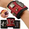 Soporta Etiquetado15-Pulsera Magnética Fuerte para Muñeca Accesorios para Carpintería y Electricidad Recogedor Magnético para Recoger Tornillos