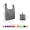 Bolsa de Compras Portátil Dobrável, Reutilizável e Lavável, Bolsa Grande Ecológica, Bolsa Tote de Armazenamento em Tecido Oxford Impermeável