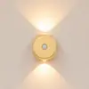 Luz Nocturna Recargable Transfronteriza, Luz Inteligente con Sensor de Movimiento del Cuerpo Humano, Se Enciende Cuando Llegan Personas, Luz de Pared para Pasillo de Escalera de Entrada de Dormitorio