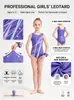 Trajes de ginástica feitos sob medida transfronteiriços, incluindo vários estilos de roupas esportivas de manga curta para meninas, fantasias de dança e roupas de treino de verão respiráveis para meninas jovens.