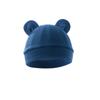 Chapéu de Bebê Infantil Estilo Comércio Exterior 2024 Chapéu para Recém-Nascido Camada Única Cor Sólida Primavera Outono Chapéu com Orelhas do Mickey Fofo