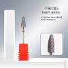 Cabezal de pulido de acero de tungsteno para decoración de uñas, máquina pulidora de maíz de una sola bala, cabezal de pulido de aleación, herramienta para quitar decoración de uñas