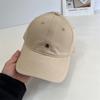 Gorra de béisbol sencilla con letra R pequeña de Joker para mujer, estilo coreano, con alero curvo, informal, a la moda, con protección solar, nueva primavera