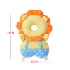 Nova Almofada Antiqueda para Bebês Grande de Malha Respirável para o Verão Apoio de Cabeça para Bebê Almofada de Proteção de Cabeça Anticolisão para Bebês e Crianças Pequenas