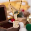 Collar Colgante de 26 Letras Completo de Diamante de Lujo Ligero Nueva Moda Transfronterizo Europeo y Americano 2026 para Mujeres Joyería Hip-Hop de Moda Venta al por Mayor
