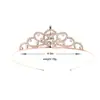Niños y Niñas Princesa Corona Simple Linda Diadema Bebé Festival Actuación Accesorios para el Cabello Corona de Cumpleaños Corona para Pastel