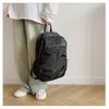 Mochila Masculina Casual de Grande Capacidade Mochila para Uso ao Ar Livre com Costas Duplas Logo Estampado Bolsa para Computador Viagem Estudante Mochila Escolar Transfronteiriça
