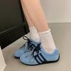 Zapatos Planos Populares Marrones Retro para Entrenamiento Moral para Mujeres 2025 Nuevo Otoño Ligeros Versátiles Deportivos Forrest Gump