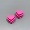 Pinzas de Resorte Coloridas Personalizadas, Pinzas Decorativas con Cordón en Forma de Corazón para Dobladillos de Chaquetas y Pantalones, Botones de Presión de Plástico con Doble Agujero