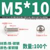 Tornillos de Cabeza Plana Cruzada Niquelados Tm con Cabeza Pan Grande y Cabeza Paraguas M2 M2.5 M3 M4 M5 M6 M8 Sujetadores, Calidad Grado a