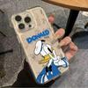 Funda linda de Donald Duck Compatible con 14Pro 16Promax para Teléfono Apple Iphone17 Dibujos Animados 15Pro Nicho 13
