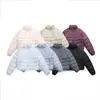 Jaqueta puffer feminina leve de inverno com capuz curta, jaqueta acolchoada, casaco quente repelente à água, jaqueta estilo esportivo 13806