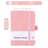 Cuaderno A5 Personalizable con Correas, Cuaderno de Bolsillo de PU, Planificador de Oficina, Diario Estudiantil de Alta Calidad, Venta al por Mayor