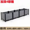 Artefacto para plantar verduras rectangular balcón familiar en azotea maceta grande de plástico maceta para plantar verduras en patio exterior verduras