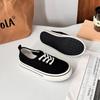 Zapatos Blancos de Verano Chic Sencillos Combinan con Todo Zapatos de Tablero Estudiante Femenina Zapatos de Una Capa Combinan con Todo Tenis Casual Original