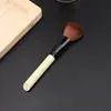 Brocha para rubor de alto brillo polvo base sombra de nariz en polvo brocha de maquillaje mango corto nailon herramientas de maquillaje suministro directo de fábrica