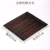 Bambu Pequena Jangada de Bambu Cerimônia do Chá Tapete de Chá Cortina de Chá Rattan Trançado Conjunto de Chá Suporte para Bule Tapete de Bambu para Chá Tapete de Chá Descanso para Xícara Suporte para Xícara Acessórios para Cerimônia do Chá