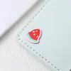 Patches de Tecido Bordados com Frutas para Roupas de Bebê, Etiquetas Combinando, Etiquetas de Tecido de Mini Bichinhos de Pelúcia Fofos de Desenho Animado, Patches Traseiros de Sorvete