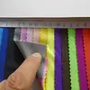Poliéster Spandex Semi-Brillante Lycra Tejido Elástico Funcional Brillante Tricot Color Puro Ropa Íntima Traje de Baño Ropa Tela de Ajuste