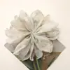 Estilo Chino Hada Gradiente Lirio Araña Luz de Hada Tul Flor Flor de Gasa DIY Pasador de Pelo Accesorio para el Cabello Vestido Ropa Accesorios de Flor