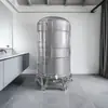 Tanque de Água de Aço Inoxidável 304 Torre de Água Barril de Armazenamento Doméstico Vertical e Horizontal Telhado Espessado Tanque de Armazenamento de Água da Cozinha Barril Quadrado para Vinho