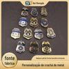 Bottons de Metal Personalizados, Bottons Grandes, Bottons Requintados, Broches de Esmalte, Artesanato Cultural e Criativo, Presentes Comemorativos, Atacado