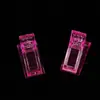 Arte de Uñas Molde de Uñas de Cristal Clip Fijador Herramientas para Uñas Clip para Pegamento de Cristal Clip de Estilismo con Pegamento de Retardo Stock Listo