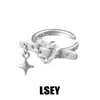 0044 Estilo Minimalista de Personalidad de Nicho Hebilla Metálica Versátil de Alta Gama Clip para Oreja de Plata de Ley S925 con Forma de Corazón para Mujer