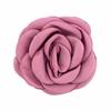 Superventas para Comercio Exterior 6cm Borde Quemado Borde Horneado Tela Flores de Camelia DIY Pinzas para el Cabello de Niños Flor para el Cabello Accesorios de Joyería