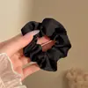 Goma para el pelo tipo scrunchie chic perezoso estilo coreano para mujer, Diadema de alta gama, Goma para moño extra grande, Accesorio para el cabello