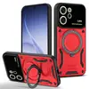 Adequado para Capa de Celular Magnética Oppo Reno15Pro e Capa Protetora Anti-Queda com Suporte Realme14Pro