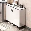 Armário de sapatos para entrada de casa, armário de luxo leve, armário de hall de entrada, armário de armazenamento com divisória, armário de armazenamento para corredor e varanda, sapateira