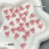 Laço Macio Esculpido Cor Doce Relevo Tridimensional Joias para Nail Art Laço Rosa Macaron Gravata Borboleta Joias de Diamante DIY