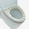 Funda de Asiento de Inodoro de Felpa para Invierno con Asa Engrosada, Funda de Asiento de Inodoro Universal Cálida de Felpa para el Hogar, Lavable