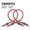 Los fabricantes venden cuerda elástica para equipaje con gancho doble, cuerda de amarre para bicicleta, cinturón elástico para equipaje con gancho, cuerda elástica