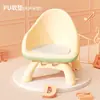 Mesa de Comedor para Bebé, Silla de Comedor, Taburete, Silla para Bebé, Asiento de Plástico Doméstico con Respaldo, Silla, Banco Pequeño, Multifuncional